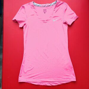 Nike Pro Dri-Fit athletic shirt pink women's size S